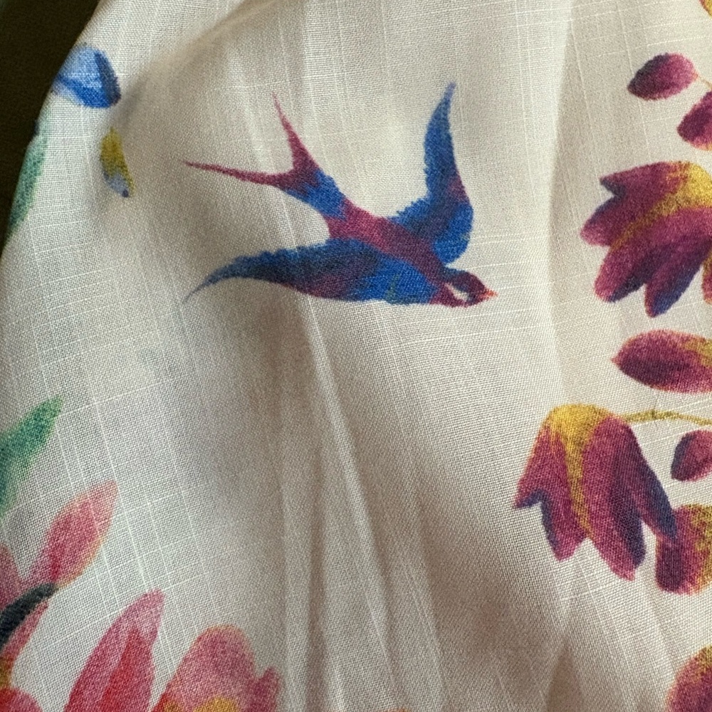 Designer Style floral mini dress EUC XS/S - Picture 7 of 11